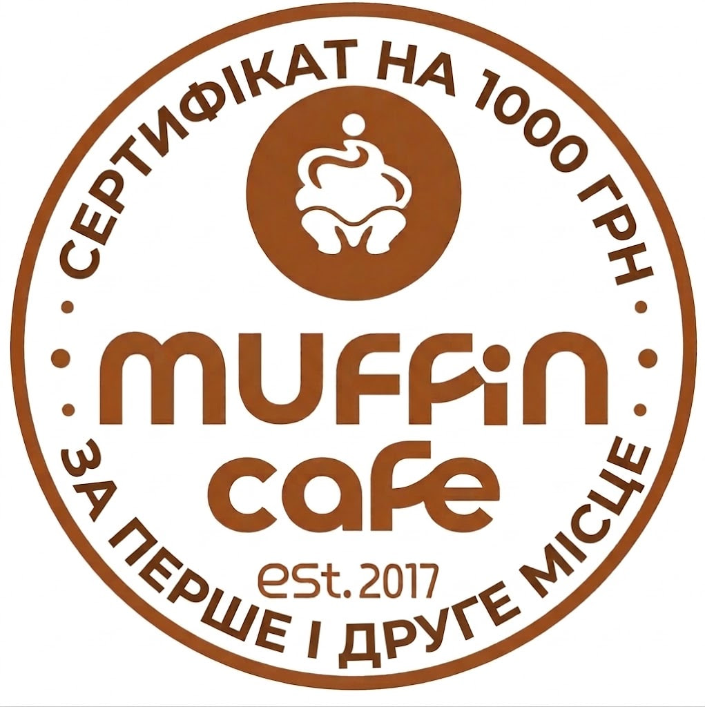 Сертифікат на 1000 грн в MUFFIN cafe
